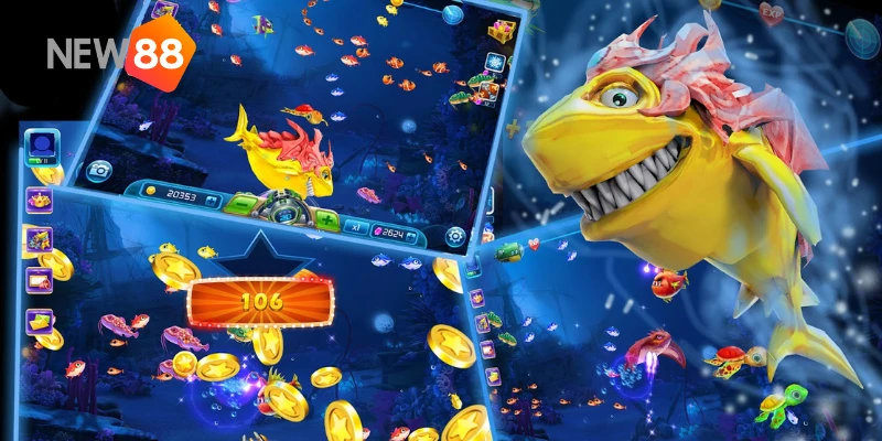 Bắn Cá 5 Sao - Game Bắn Cá Đổi Thưởng Đỉnh Cao Tại NEW88 4 Bắn cá 5 sao là siêu phẩm sở hữu kho vũ khí hiện đại với uy lực mạnh mẽ