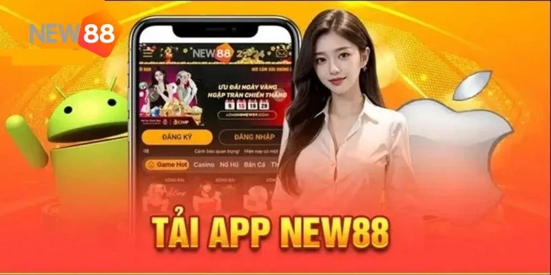 Tải App NEW88 2 Hướng dẫn chi tiết cho người chơi thao tác tải về thiết bị IOS.