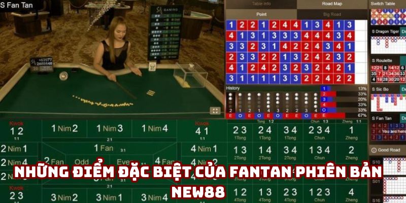 Những điểm đặc biệt của FanTan phiên bản New88 Những điểm đặc biệt của FanTan phiên bản New88