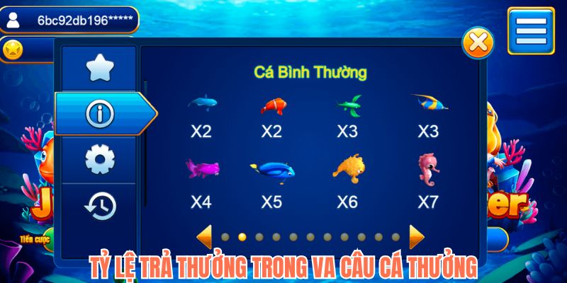 Cơ hội nhận thưởng trong VA Câu cá thưởng rất đặc biệt Cơ hội nhận thưởng trong VA Câu cá thưởng rất đặc biệt